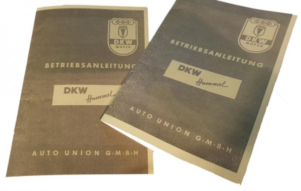 Auto-Union DKW Hummel Typ 101 Bedienungsanleitung / Handbuch