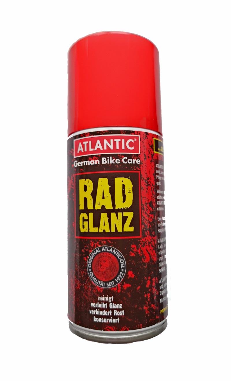 Radglanz 500 Ml – Produit D’entretien Brillant ATLANTIC – Nettoie Et Polit Toutes Surfaces Vernies Et Pièces Métalliques – Anti-rouille Et Hydrofuge – Pour Vélo Et Automobile
